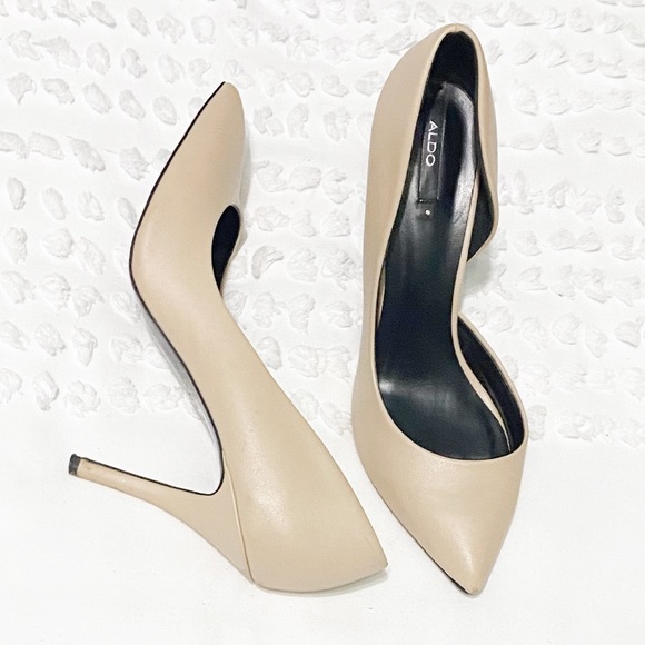 aldo beige pumps